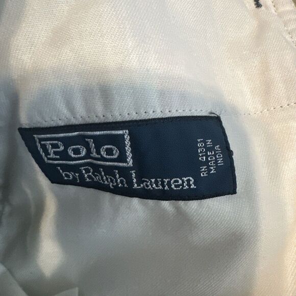 VTG Polo Ralph Lauren Sportswear Patchwork Madras Plaid Shorts Mens Size 36 Y2K - Picture 4 of 10